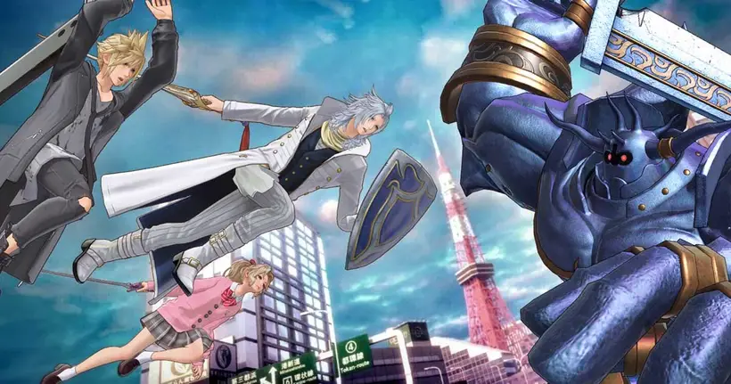 Dissidia Duellum Final Fantasy เกม 3v3 Team Boss Battle Arena เรื่องราวบทใหม่ท่ามกลางมหานครโตเกียวยุคปัจจุบัน เตรียมลงมือถือทั้ง Android และ iOS