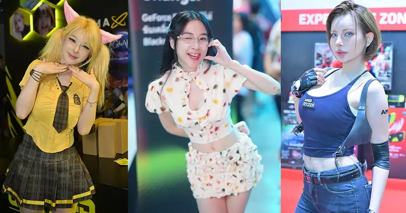 มัดรวมภาพ พริตตี้ คอสเพลย์ ภายในงาน gamescom asia x Thailand Game Show 2025