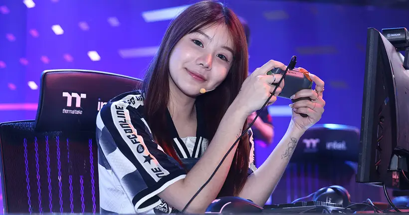 น้องใบเฟิร์นแมนยูมาแจกความสดใสที่บูธ Intel Ubisoft Fc Online ภายในงาน gamescom asia x Thailand Game Show 2025