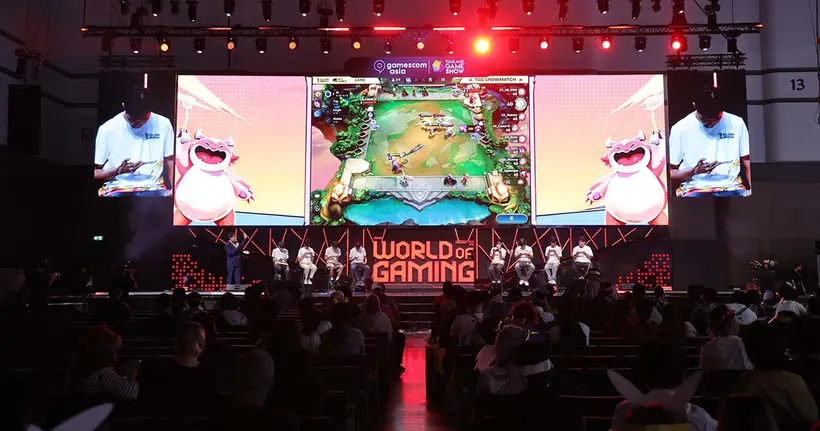 Golden Spatula จัดโชว์แมตช์ระหว่างอินฟลูเอนเซอร์ที่งาน gamescom asia x Thailand Game Show 2025