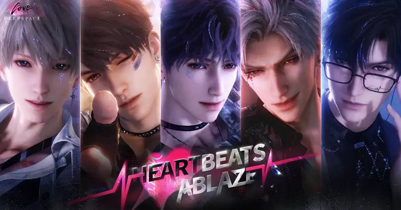 เกมจีบหนุ่ม Love and Deepspace เปิดตัวความทรงจำแบบอินเตอร์แอคทีฟ 5 ดาวชุดใหม่ [Heartbeats Ablaze]!