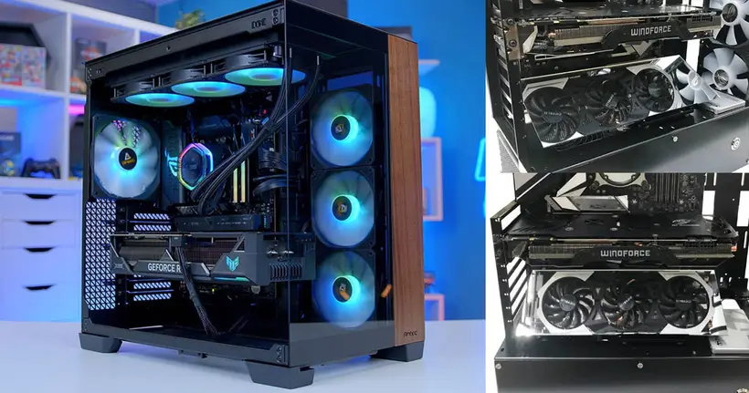 บริษัทญี่ปุ่นไอเดียบรรเจิดผลิตกระจกสะท้อนตัวการ์ดจอใน PC ออกมาวางขาย