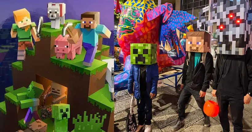 ชุมชน Minecraft โชว์คอสเพลย์ ที่บอกเลยว่าแม้จะ 