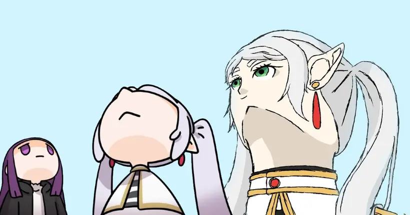 กำเนิดมีม "ฟรีเรนหน้าเบี้ยว" ทายาทอสูร "ซาสึเกะหน้าเพี้ยน" ที่ปั่นจัดจนนักพากย์ยังเอาไปเล่น!