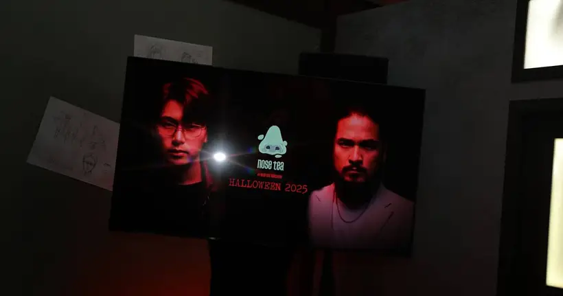 ส่งท้ายฮาโลวีนกับ “หมอตังค์-ฟาโรห์” แท๊กทีมเล่าเรื่องสะเทือนขวัญ สั่นประสาทต่อยอดธีมคอลแลปปัง “NOSE TEA x JUNJI ITO”