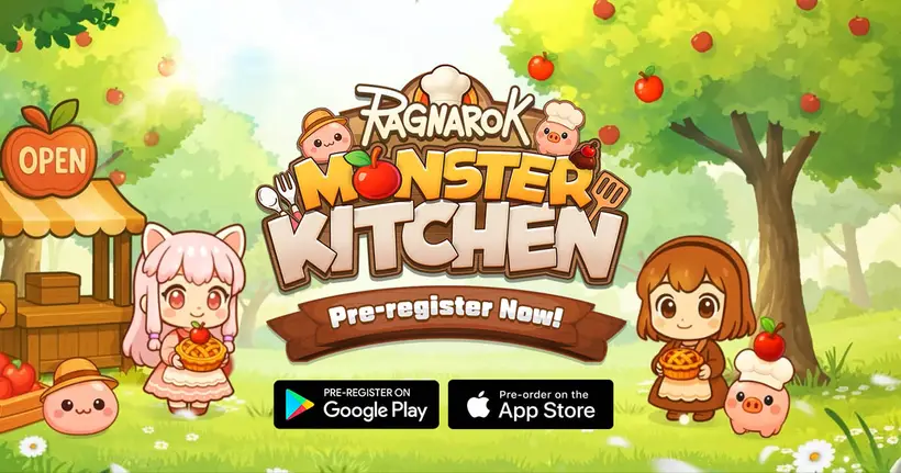 Ragnarok Monster Kitchen เปิดให้ลงทะเบียนเตรียมมาเปิดร้านอาหารกับเหล่ามอนสเตอร์จาก Ragnarok แล้วบนมือถือสโตร์ไทย!