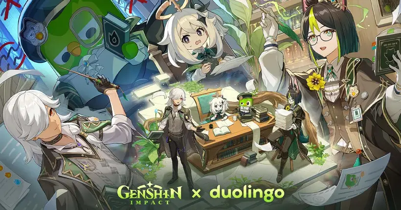 Genshin Impact และ Duolingo ผนึกกำลังจัดกิจกรรมผจญภัยเพื่อการเรียนรู้ในแอป Duolingo !