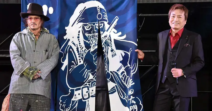 Johnny Depp ได้รับภาพวาด Jack Sparrow สไตล์ One Piece จากฝีมือของอาจารย์ Eiichiro Oda