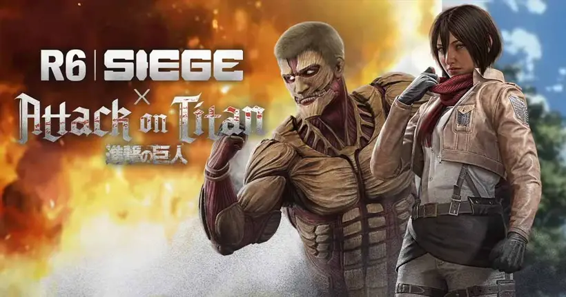 Rainbow Six Siege X คอลแลปส์ Attack on Titan ทำเอาผู้เล่นเสียงแตก ดูดีนะ แต่....