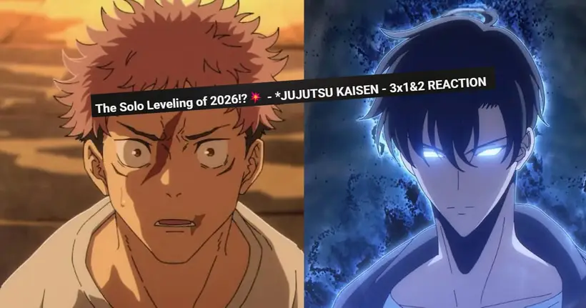 ช่อง Reaction โดนทัวร์ลงยับ หลังพาดหัวคลิปเปรียบ Jujutsu Kaisen เป็น "Solo Leveling ปี 2026"