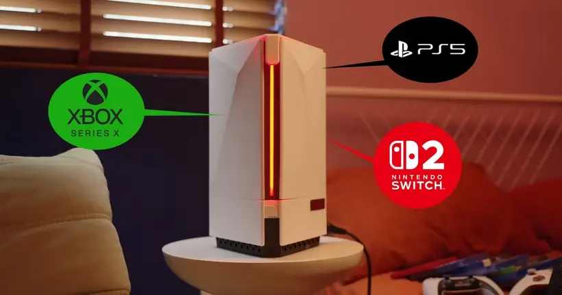 สุดจัด! PS5, Xbox Series X และ Switch 2 ถูกจับผสานร่าง ตั้งชื่อว่า 'Ningtendo PXBOX 5'