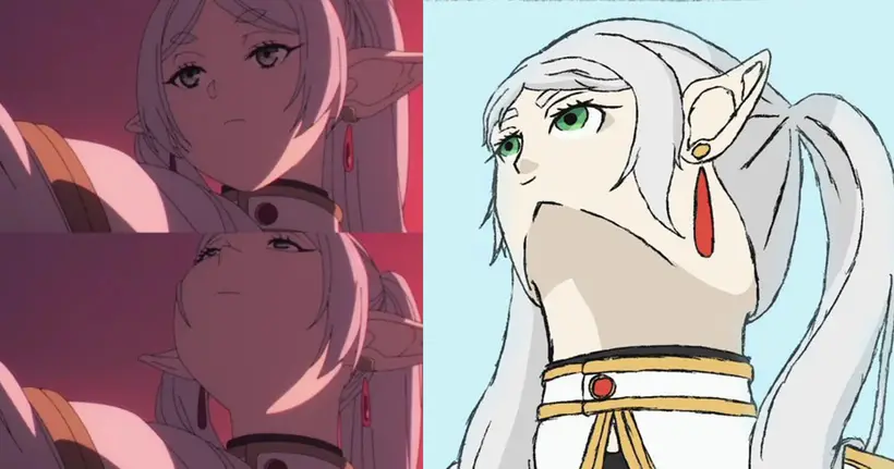 Madhouse จัดให้ "ฟรีเรนมุมเสย" ที่เคยกลายเป็นมีม ตอนนี้ปรากฏในอนิเมะแล้ว