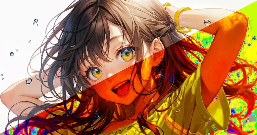 ชาวเน็ตแชร์เทคนิคจับโป๊ะภาพ AI สุดง่าย! แค่ "เร่งสี" ก็รู้เลยว่าใครวาดจริงหรือคอมฯ เจนมา!