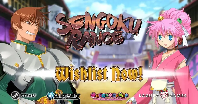 Sengoku Rance เกมวางแผน 18+ ในตำนานเปิดหน้าเพจบน Steam แล้ว