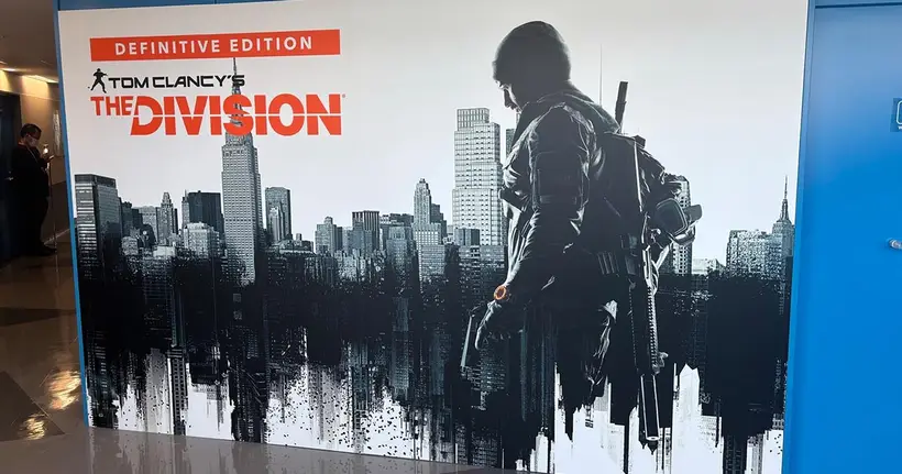 หลุดภาพแบนเนอร์ The Division: Definitive Edition ในงานอีเวนต์ของ Ubisoft ที่ญี่ปุ่น