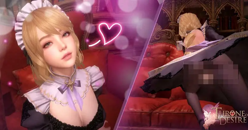 Throne of Desire เกม H-MMORPG 18+ น้องใหม่บน Erolabs เปิดให้เล่นทั้งมือถือและพีซี