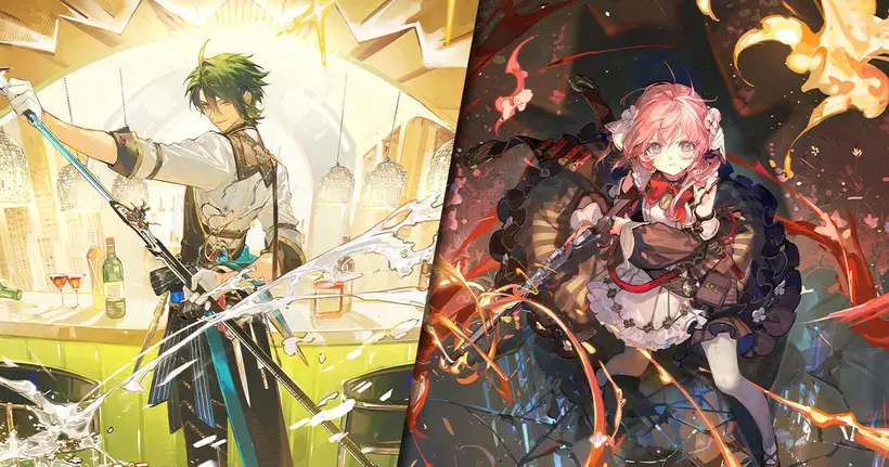 Silver Palace เผยรายละเอียดและภาพอาร์ตใหม่ของตัวละครน้องเมด Alf และบาร์เทนเดอร์ Argos มาให้รับชมและทำความรู้จักกันแล้ว