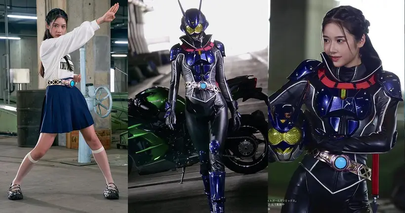 พาชมฉากน้อง Amane Tensho แปลงร่างเป็น Kamen Rider Eins บอกเลยออร่าความน่ารักพุ่งมาก ๆ