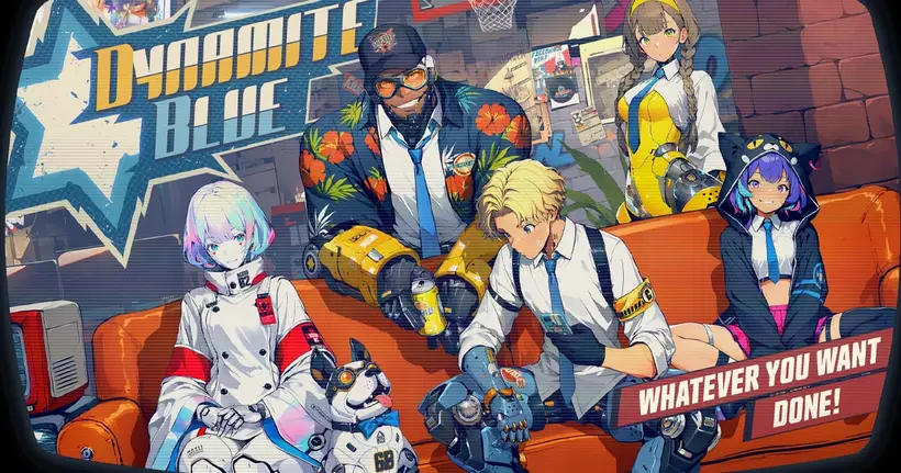 เปิดตัว Dynamite Blue เกมแนว RPG ภาพสไตล์พิกเซลในโลกไซเบอร์พังก์ ผลงานใหม่จากผู้พัฒนา Exos Heroes