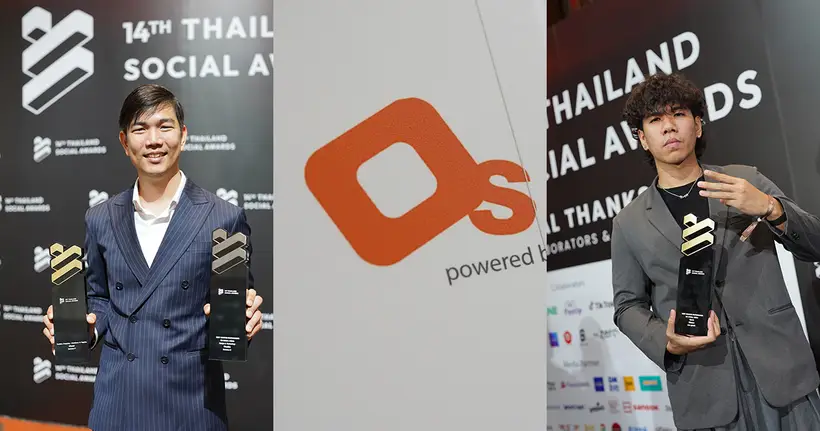 OSx Network ตัวตึงของจริง! กวาด 7 รางวัลบนเวที Thailand Social Awards ปังทุกสายคอนเทนต์