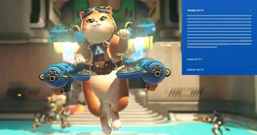 Jetpack Cat ฮีโร่ใหม่ Overwatch ที่บอกเลยว่าประวัติตัวละคร = แมวนั่งทับคีย์บอร์ดชัดๆ