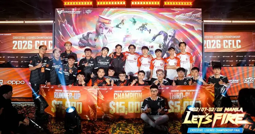 Evolution Team (EVO) ครองบัลลังก์ คว้าแชมป์สมัยแรก ในศึก CrossFire: Legends Championship เอเชียตะวันออกเฉียงใต้