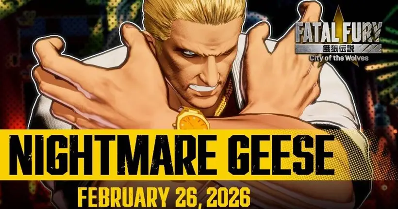 DLC ซีซันที่สอง Nightmare Geese พร้อมฝ่านรกสู่สังเวียนใน FATAL FURY: City of the Wolves พบกัน 26 กุมภาพันธ์นี้