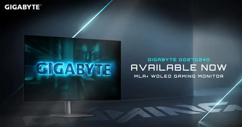 GIGABYTE วางจำหน่ายจอเกมมิ่ง WOLED ขนาด 27 นิ้ว ความละเอียด QHD พร้อมอัตรารีเฟรช 240Hz ระดับแข่งขันแบบมืออาชีพ