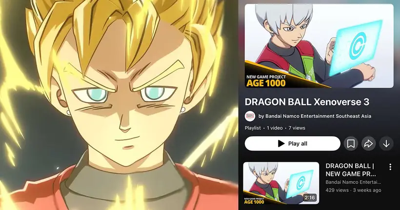 Bandai Namco เผลอมือลั่นเผย Project AGE 1000 คือเกม Dragon Ball Xenoverse 3