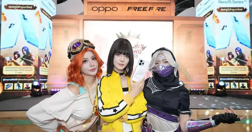 Free Fire จับมือ OPPO เปิดศึกล่าขุมทรัพย์! มอบประสบการณ์เกมมิ่งสุดเร้าใจในงาน 