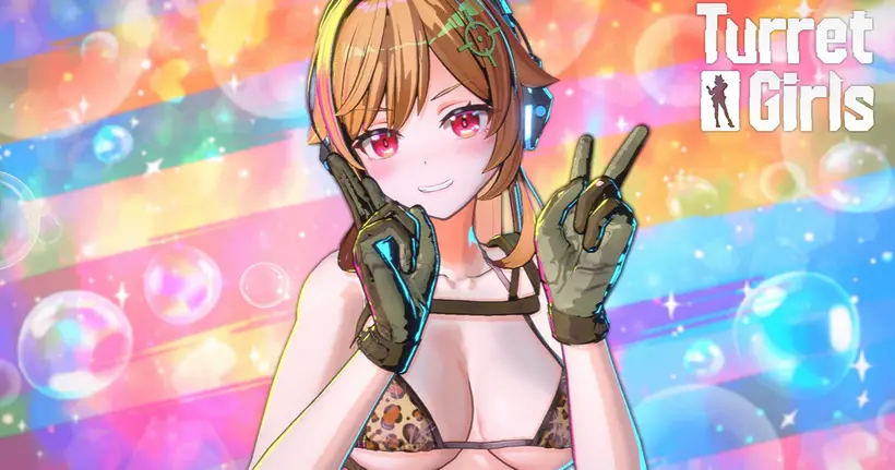 TurretGirls เกมชูตติ้งคุมสาวขี่ป้อมปืน 18+ ปล่อยอัปเดตใหม่เพิ่ม 