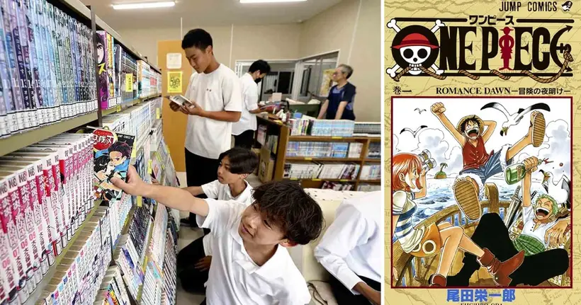 ไขปริศนา 15 ปี! ชาวเน็ตญี่ปุ่นเพิ่งรู้ "One Piece" เต็มห้องสมุดหลังสึนามิ คือน้ำใจสุดเงียบเชียบจาก Shueisha