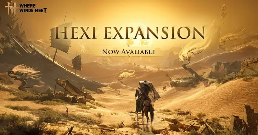 Where Winds Meet ส่วนขยายที่ใหญ่ที่สุด เปิดให้เล่นแล้ววันนี้!