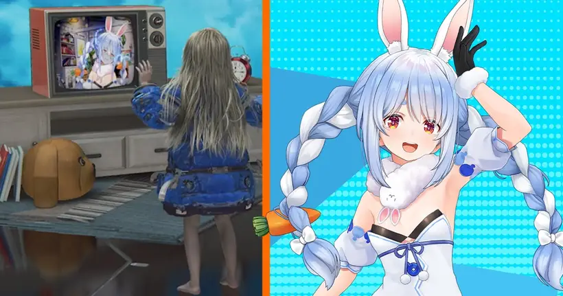 PRAGMATA ปล่อยคลิปพิเศษ น้อง Diana นั่งดูสตรีมมิงของ VTuber สาว Usada Pekora