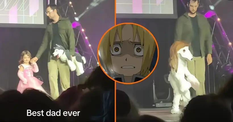 พ่อลูกแท็กทีมคอสเพลย์ฉากสุดสะเทือนใจจาก Fullmetal Alchemist ทำเอาชาวเน็ตหลอนกันจนตับพัง!