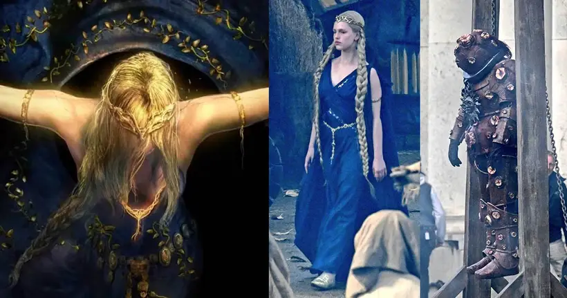 หลุดภาพ+วิดีโอจากกองถ่าย ELDEN RING ฉบับภาพยนตร์ Live Action ที่เผยให้เห็นตัวละคร ราชินีมาริกา และ ผู้เสพอาจม