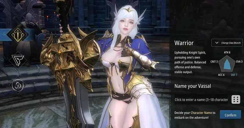 Throne of Desire เกม H-MMORPG 18+ เตรียมจ่อลง Steam