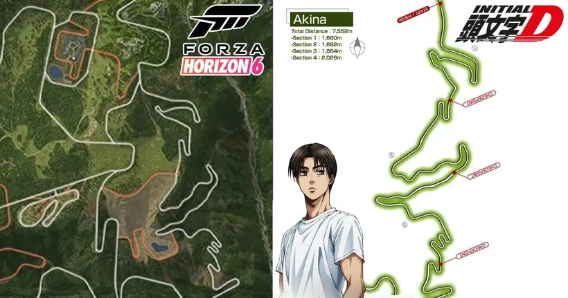 สานฝันขาซิ่งดริฟต์ส่งเต้าหู้! Forza Horizon 6 เผยแผนที่ญี่ปุ่นแบบเต็มตา ชาวเน็ตตาดีสังเกตเห็น "เขาอากินะ" จาก Initial D