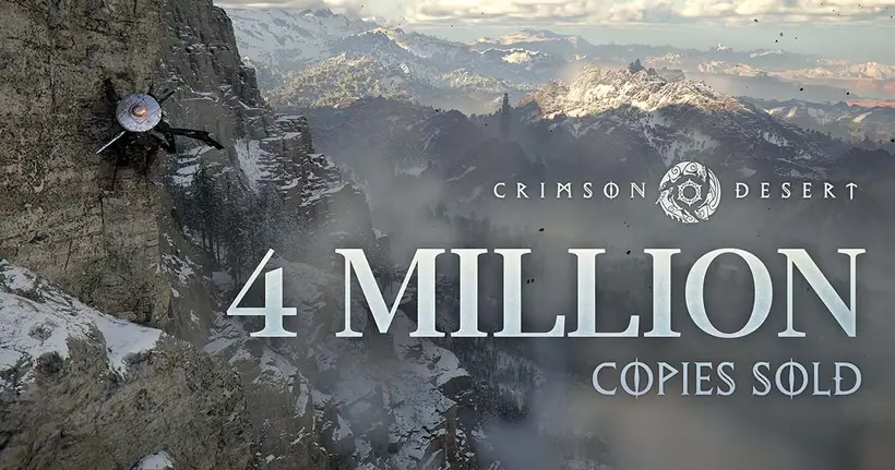 Crimson Desert ทำยอดขายเกิน 4 ล้านชุด หลังวางจำหน่ายไม่ถึง 2 สัปดาห์