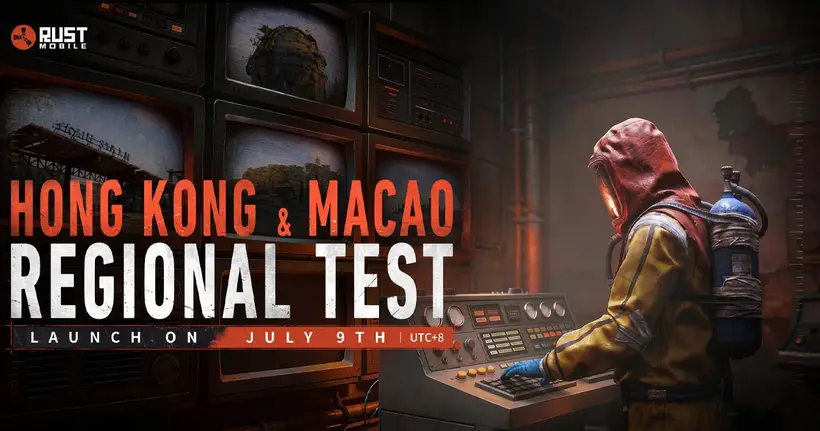 Rust Mobile ประกาศเตรียมเปิดทดสอบ Regional Test ที่ฮ่องกง และ มาเก๊า ในวันที่ 9 กรกฎาคมนี้ !