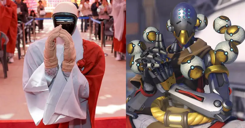 วัดในเกาหลี เปิดตัว "หุ่นยนต์พระ" ตัวแรกของประเทศ งานนี้ชาวเกมแซวว่าหมือน Zenyatta จากเกม Overwatch