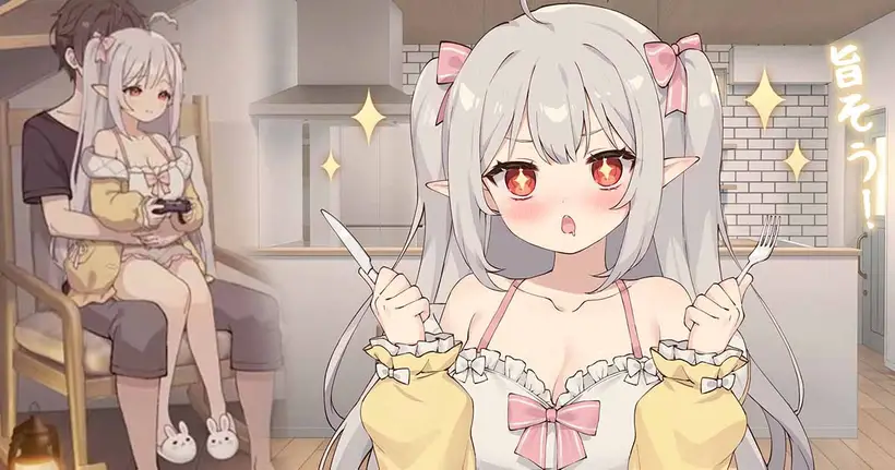 (มี Demo) A Simple Life with My Unobtrusive Sister เกม Sim กลางวันลงดัน กลางคืนดูเมะกับน้อง
