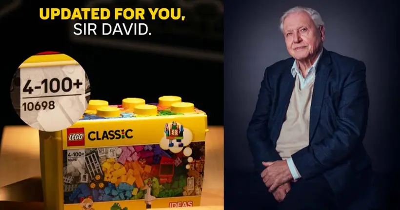 ไวรัลชวนอมยิ้ม! LEGO เซ็นสัญญาใจกับปู่เดวิดวัย 100 ปี แก้เพดานอายุบนกล่อง ยัน "ไม่มีคำว่าแก่เกินเล่น"