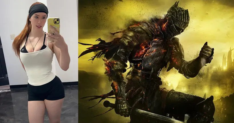 Morgpie สตรีมเมอร์สาวสุดเซ็กซี่ไลฟ์สตรีมเกม Dark Souls แบบล่อแหลม จนถูกแบนบน Twitch