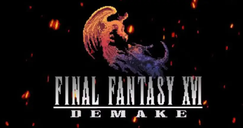 เหลี่ยมไม่ทำ ตรูทำเอง! แฟนเกมโม FF16 เป็นแนวเทิร์นเบส 16-Bit แจกให้เล่นฟรี