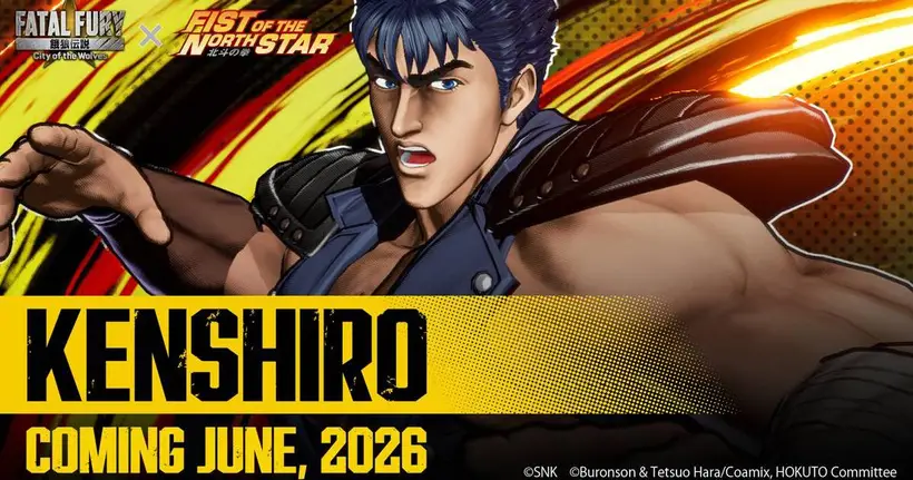 "แกน่ะ ตายไปแล้ว" Kenshiro จาก Fist of the North Star ระเบิดความมันส์ใน City of the Wolves เดือนมิถุนายนนี้! วิดีโอแนะนำตัวละครปล่อยให้ชมแล้ว!