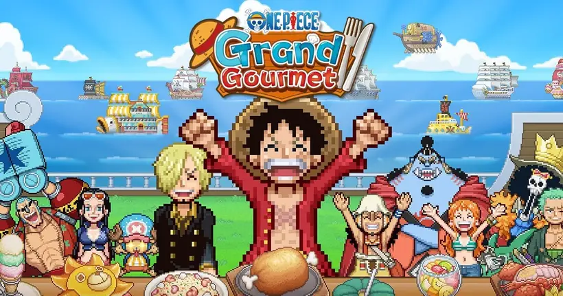 Bandai Namco จับมือกับ Kairosoft ประกาศเปิดตัว One Piece: Grand Gourmet ให้เราได้มาบริหารภัตตาคารกับแก๊งโจรสลัดหมวกฟาง บนมือถือ PC และ Switch!
