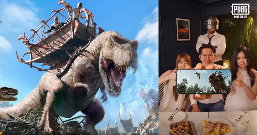 PUBG MOBILE โปรโมตกิจกรรม Dinoground ไดโนบุกสมรภูมิ โดยนำเอา 
