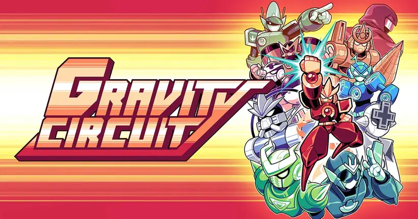 Gravity Circuit เกมแอ็คชั่น 2D มุมมองด้านข้าง สไตล์ Rockman กำลังแจกฟรีบน Steam โหลดด่วน!