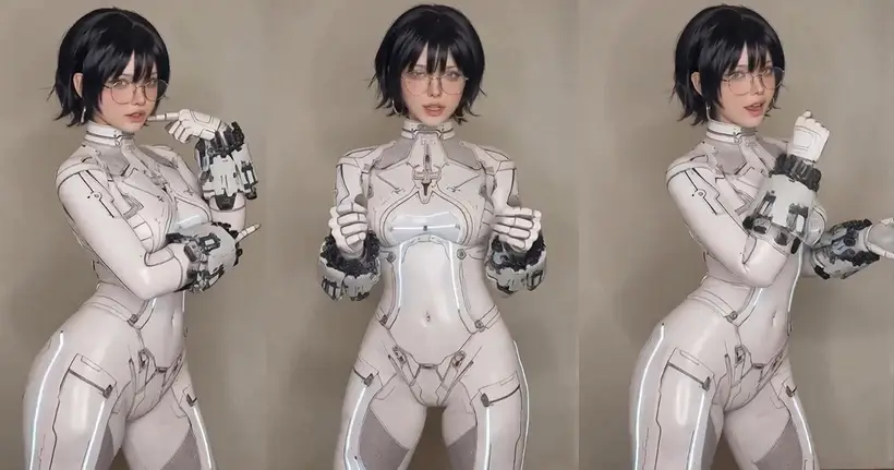 พาชมครีเอเตอร์สาวสวยคอสเป็นน้อง Evie  จากเกม Stellar Blade: BLOOD RAIN โชว์ลีลาท่าเต้นสุดน่ารัก!